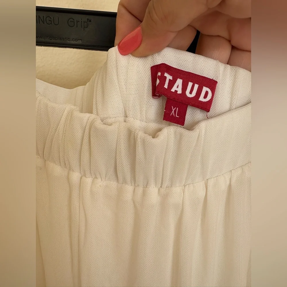 Staud Marza Pants in White - Size XL